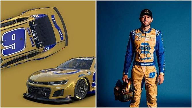 Hendrick Motorsports unveils Chase Elliott’s paint scheme celebrating NAPA’s 100th anniversary