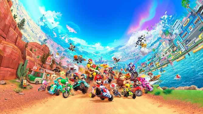 All Dash Food costumes in Mario Kart World