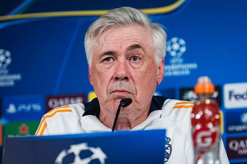 Real Madrid CF Training Session And Press Conference - UEFA Champions League 2024/25 Quarter Final Second Leg - Source: Getty