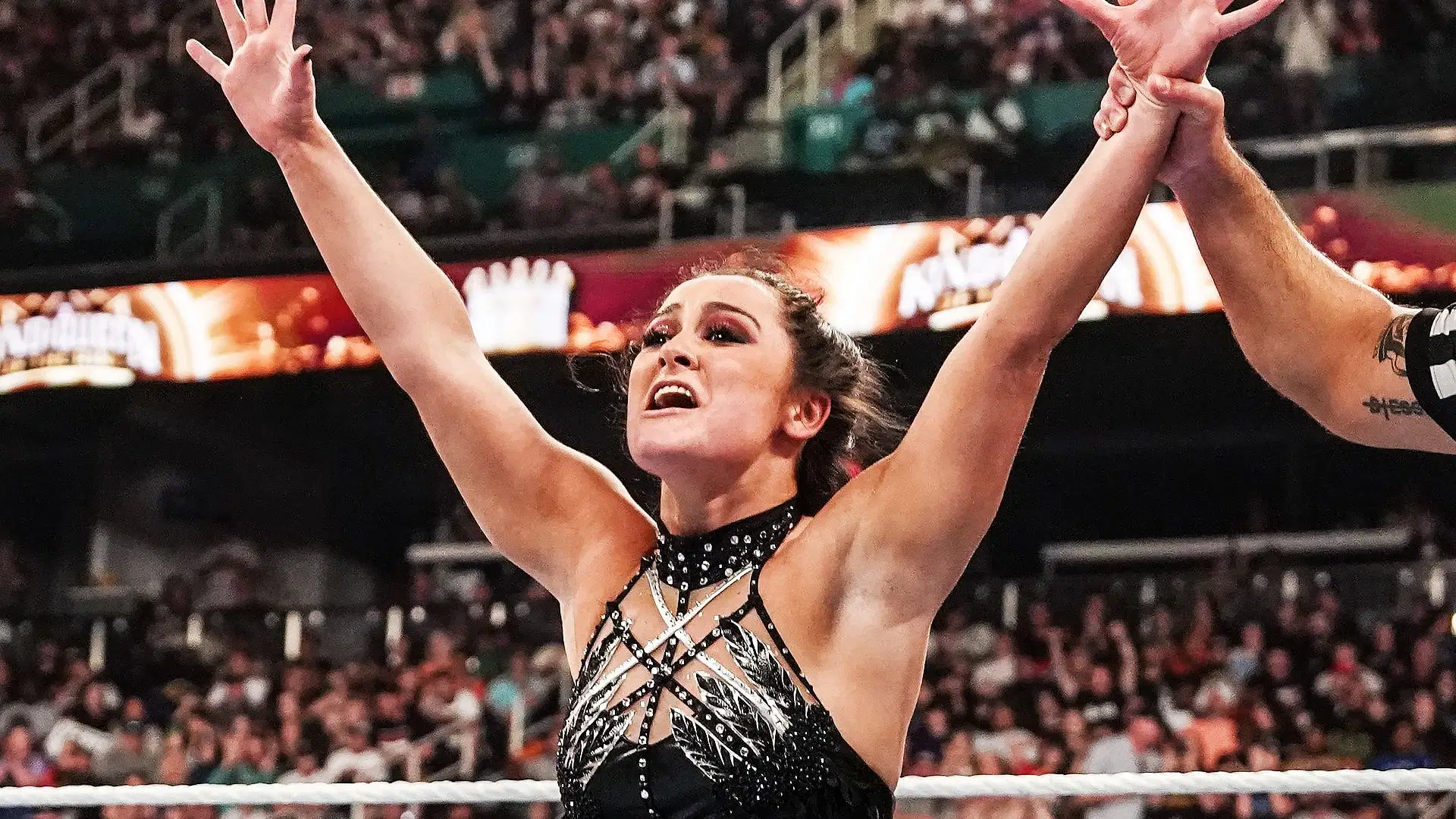Lyra Valkyria competed on RAW (Image via WWE.com)