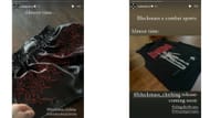 Screenshots of Aleister Black's posts to Instagram Stories (Photo Credits: Aleister Black on Instagram)