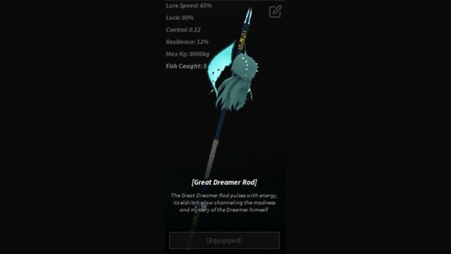 Great Dreamer Rod In Fisch How To Get Stats And Best Enchantment