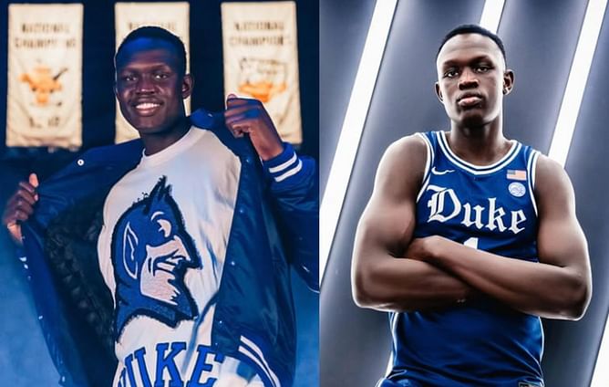 Jon Scheyer's heartfelt message to Khaman Maluach as 7'2 Duke freshman declares for NBA Draft