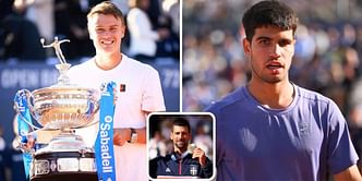 Holger Rune reveals secret Novak Djokovic inspiration behind beating Carlos Alcaraz in shocking Barcelona Open final win