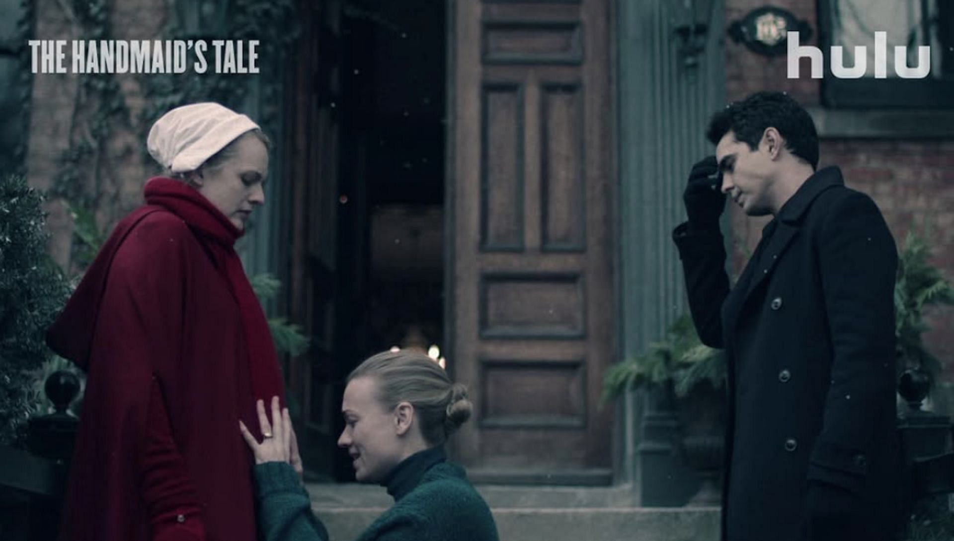Still from The Handmaid&#039;s Tale. Image via Instagram/@hulu