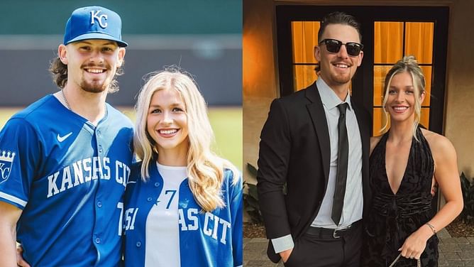 Bobby Witt Jr. shouts out wife Maggie as she shows off Royals' new women's apparel line
