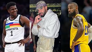 Drake stoked after pocketing $1,026,871 as Anthony Edwards & Co. crush LeBron James’ Lakers in Game 3