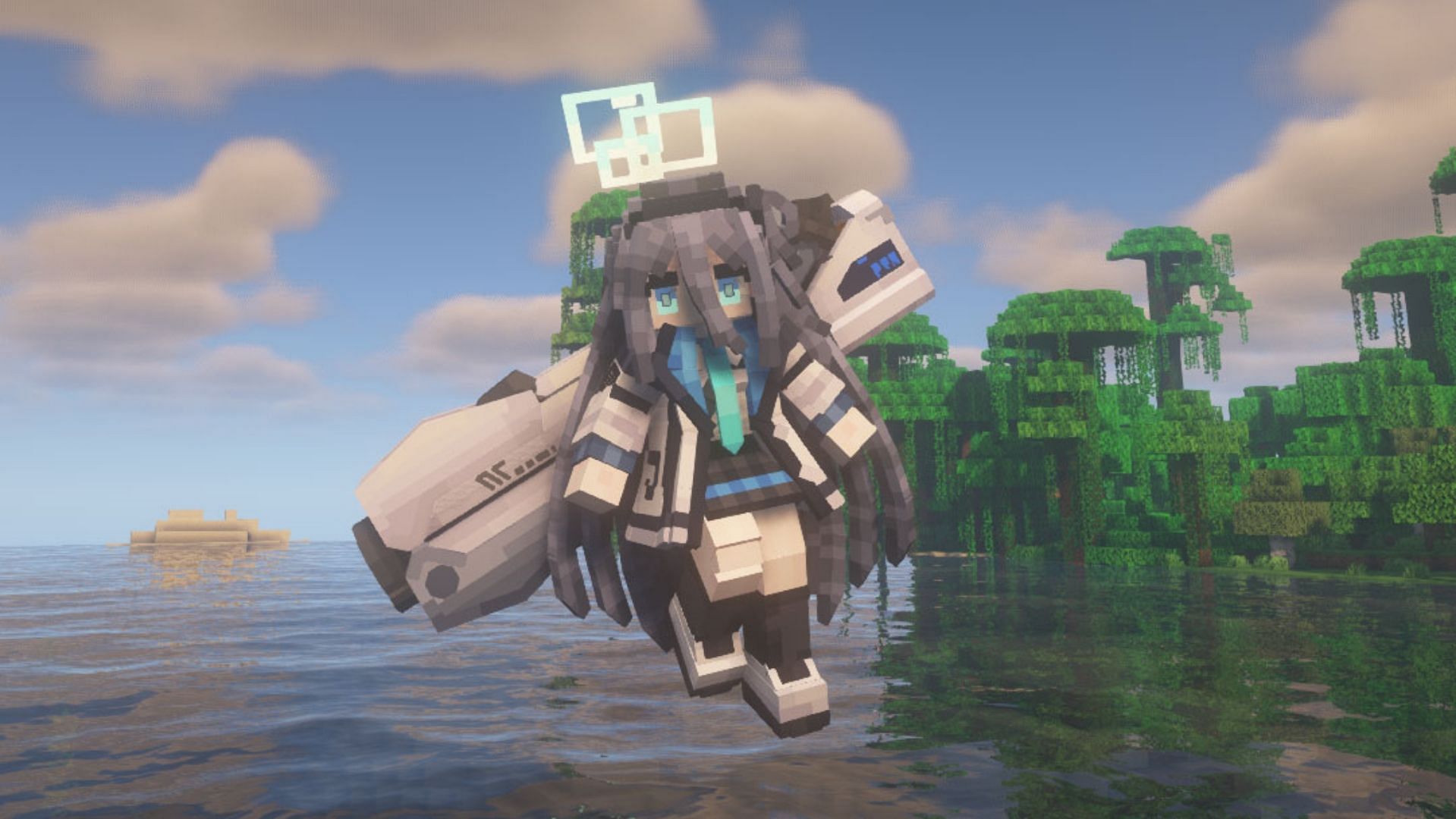 Yes Steve Model mod completely changes how a player