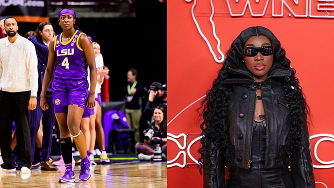 $1.5M NIL-valued Flau'jae Johnson drops 3-word reaction on LSU teammate Aneesah Morrow's WNBA Orange Carpet look