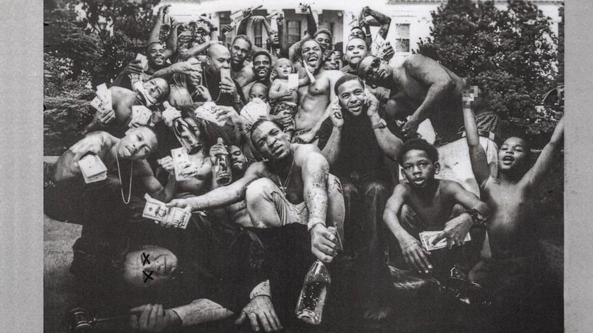 The official cover art for Kendrick Lamar's third studio album 'To Pimp A Butterfly' (Image via Spotify)