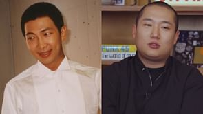 "That's why i adore him"- Fans react as San Yawn describes BTS' RM as a curious rebel within K-Pop's boundaries