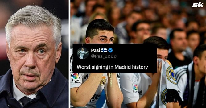 "Worst signing in Madrid history", "Practically a ghost" - Fans slam Real Madrid star after 5-1 agg. loss to Arsenal in UCL