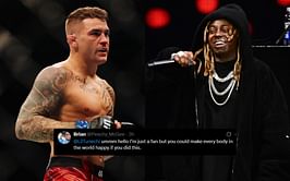 Dustin Poirier outlines dream walkout involving Lil Wayne for retirement fight against Max Holloway, fans react: "They gotta make it happen"