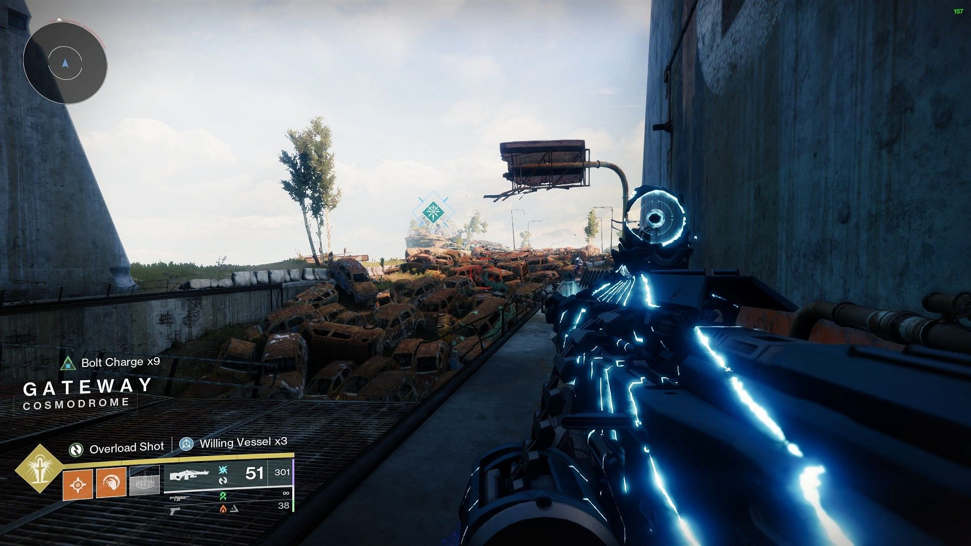 Blight in Gateway of Destiny 2 Cosmodrome (Image via Bungie)