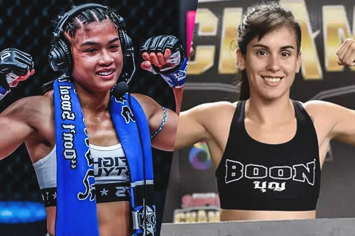 Jackie Buntan (left) Daniela Lopez (right) [Photos via: ONE Championship]