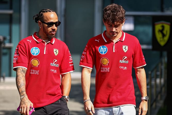 Lewis Hamilton has taken over Ferrari from Charles Leclerc claims F1 legend