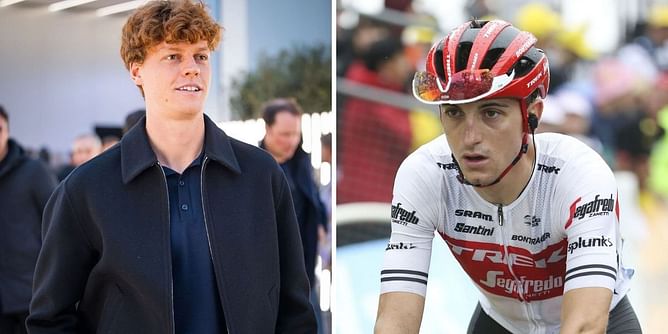 Jannik Sinner sends rare 2-word message to cyclist friend Giulio Ciccone after Tour of the Alps feat