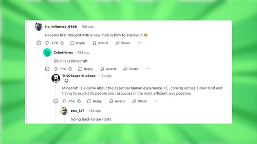 Redditors react to the happy ghast train (Image via Mojang Studios)