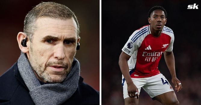 Arsenal legend Martin Keown offers advice to Myles Lewis-Skelly after he concedes penalty in draw against Everton