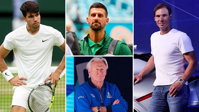 Carlos Alcaraz does better than Novak Djokovic, Bjorn Borg but still behind Rafael Nadal after 100th clay match at Monte-Carlo