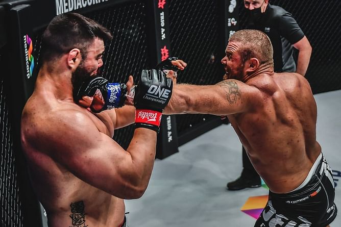 WATCH: Russian champ-champ Anatoly Malykhin showcases pure brutish power in concussive KO finish of Amir Aliakbari