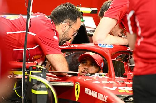 Lewis Hamilton at the F1 Grand Prix of Saudi Arabia - Source: Getty