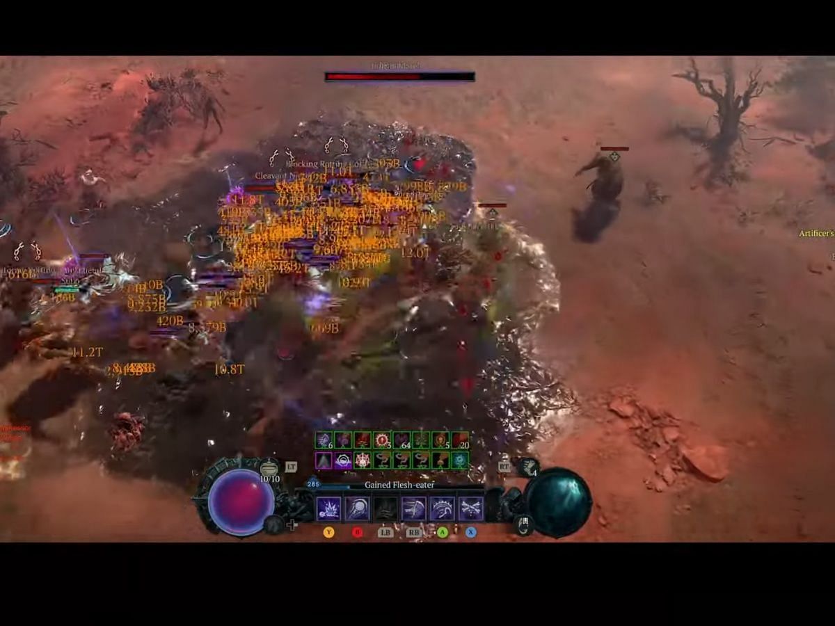 Blood Wave definitely still works like it did last season (Image via Blizzard Entertainment/@LordxSaura)