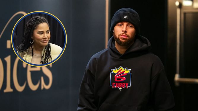 Ayesha Curry stunned as Steph Curry cuts effortlessly cool figure in all-black look for Game 2 clash vs. Rockets