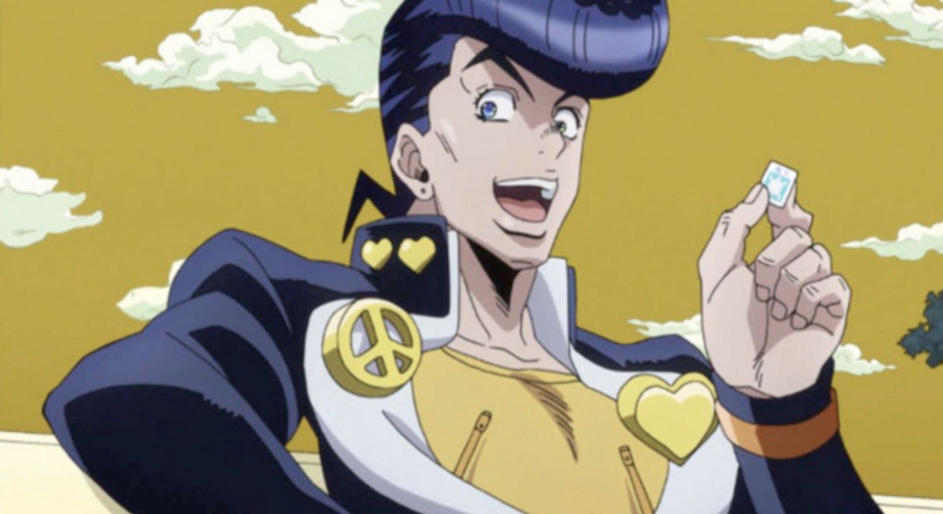 Josuke Higashikata as seen in anime (Image via David Production)