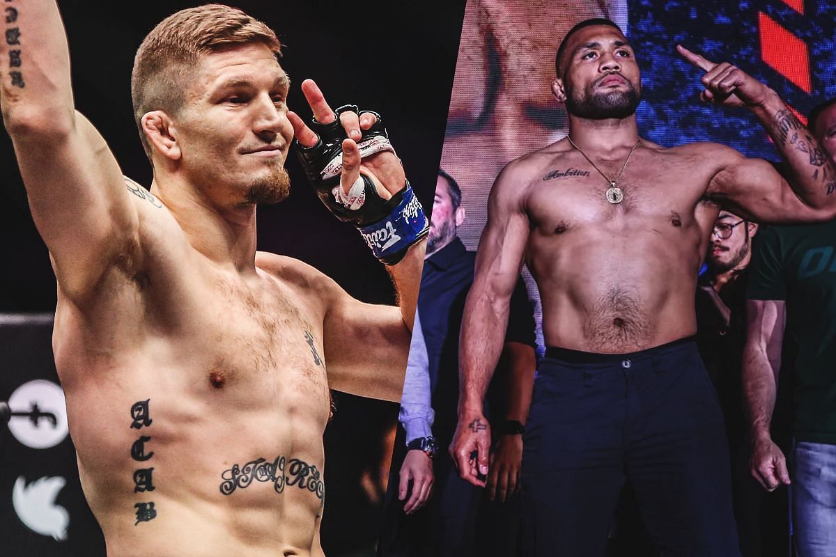 Zebaztian Kadestam (left) and Isi Fitikefu (right). [Photos from ONE Championship]