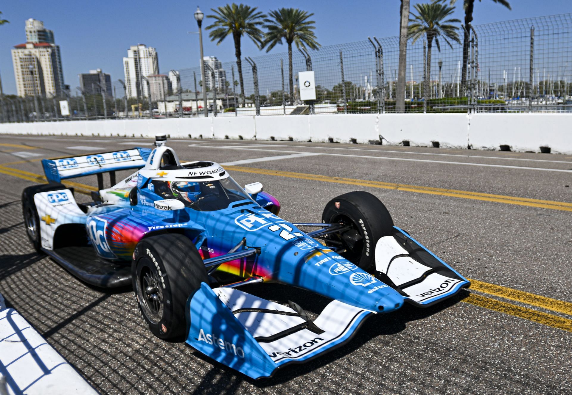 Josef Newgarden&#039;s No. 2 Chevy at IndyCar&#039;s Firestone Grand Prix of St. Petersburg - Source: Getty