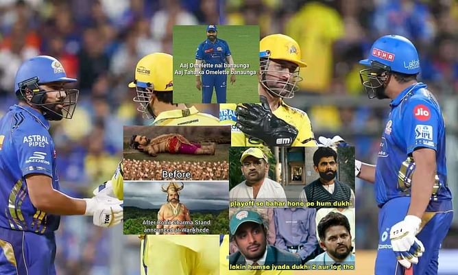 "Bro saw Thala back in captaincy and started owning him again" - Top 10 funny memes after MI's thumping 9-wicket win vs CSK in IPL 2025