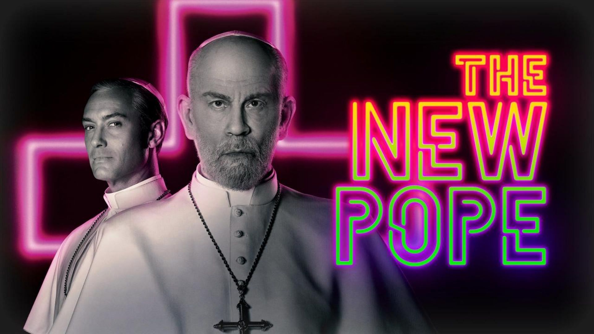 In this TV show, the ghost of Pius XIII looms over the Vatican (Image via HBO)
