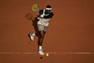 Tiafoe in action at the Rolex Monte-Carlo Masters - Source: Getty