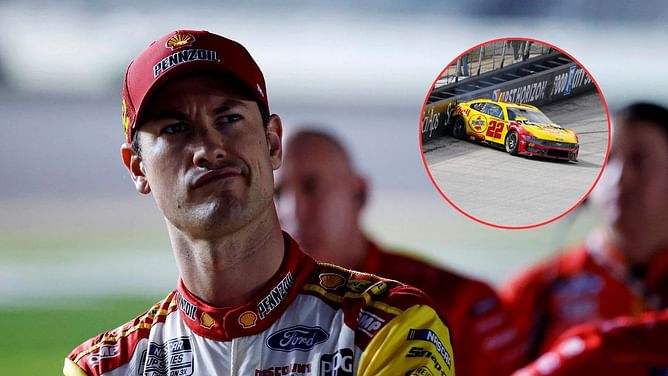 Joey Logano explains his Bristol mishap: “It bit me”