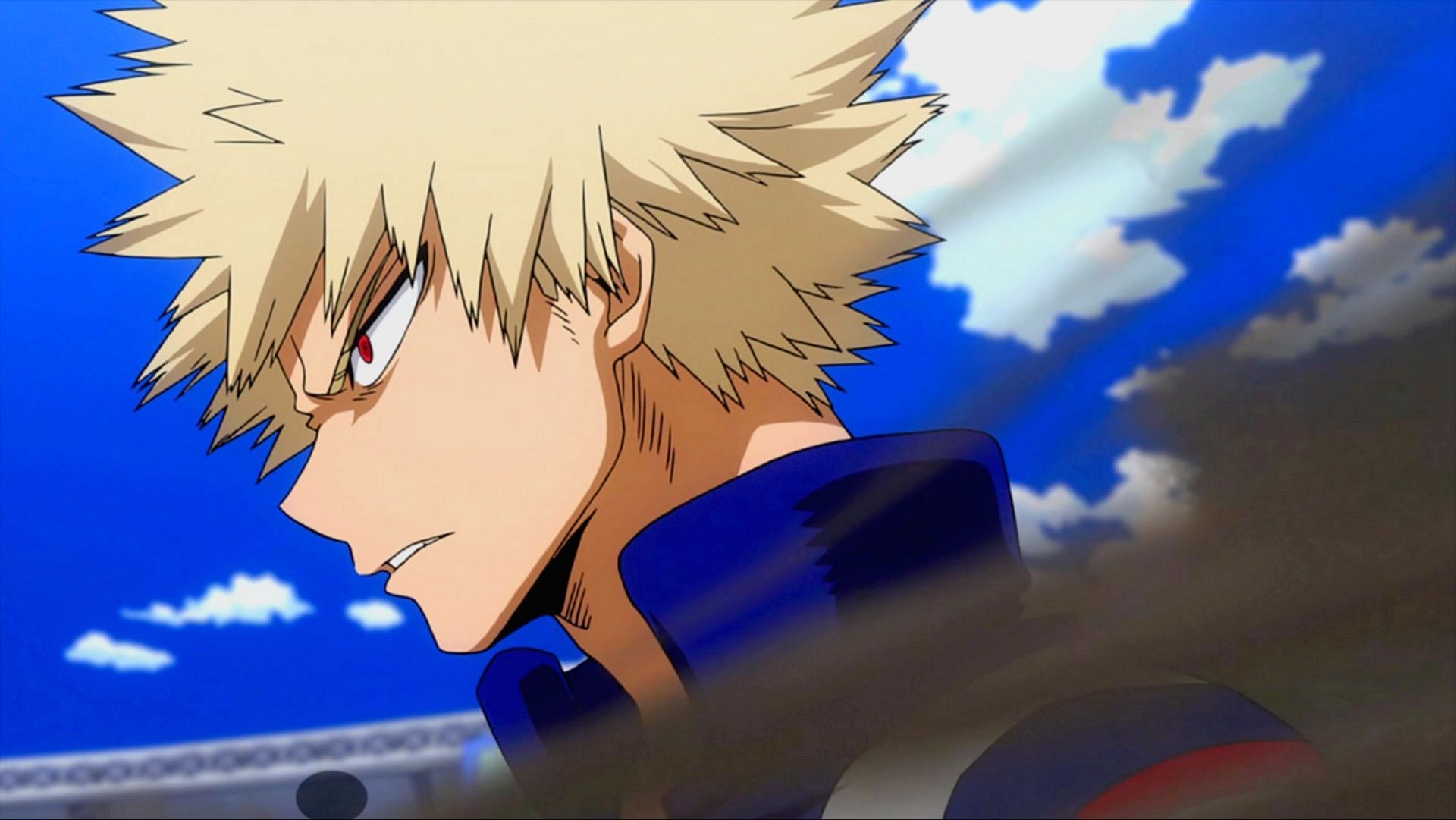 Despite looking the part, Bakugo isn&#039;t a good fit for the Vigilante role (Image via Bones)