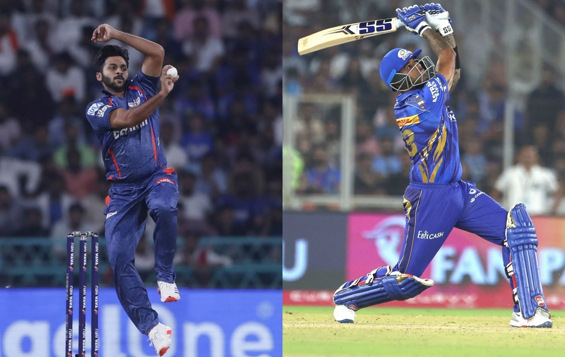 Shardul Thakur, Suryakumar Yadav 