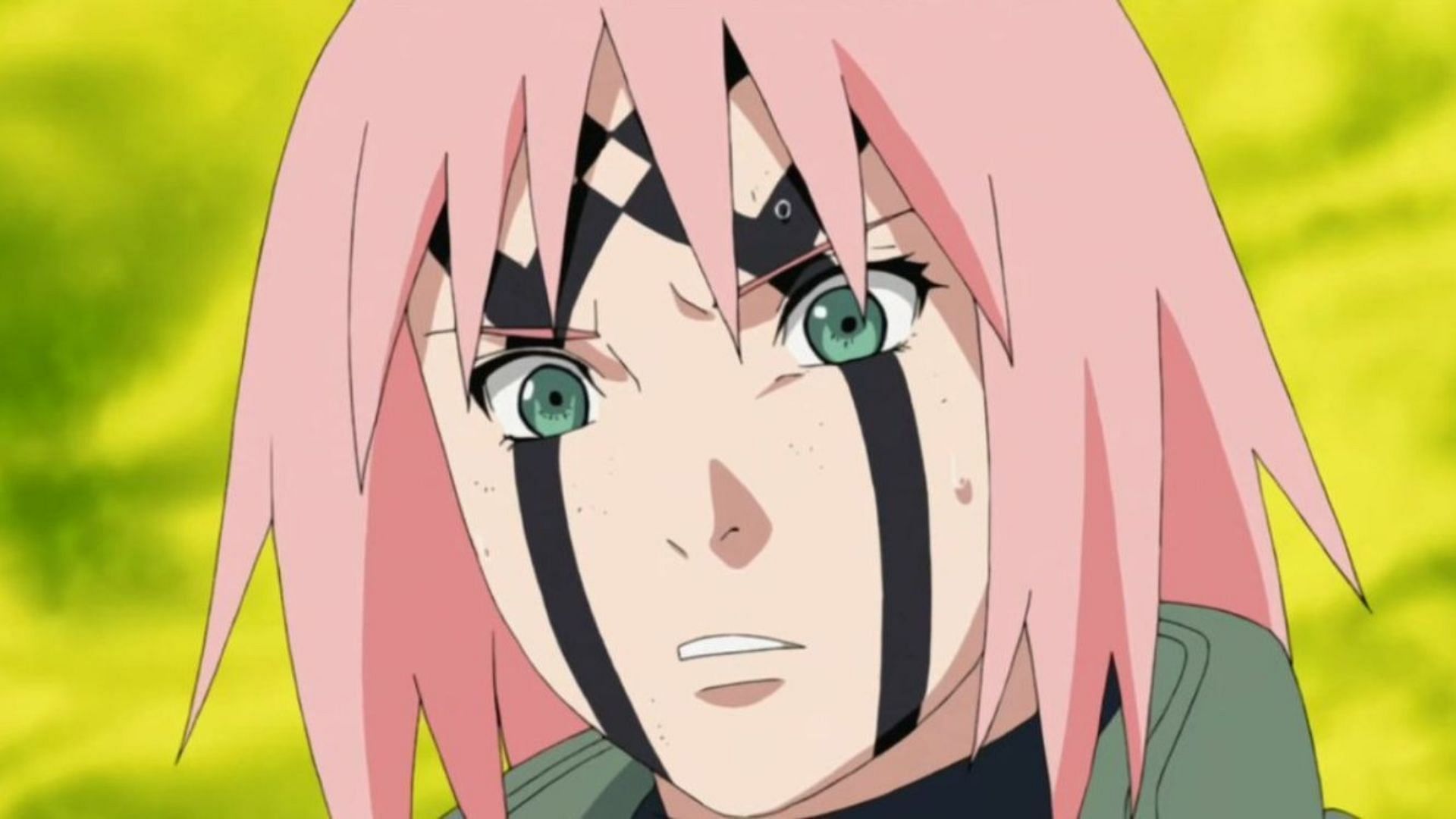 Sakura Haruno as seen in the anime (Image via Studio Pierrot)