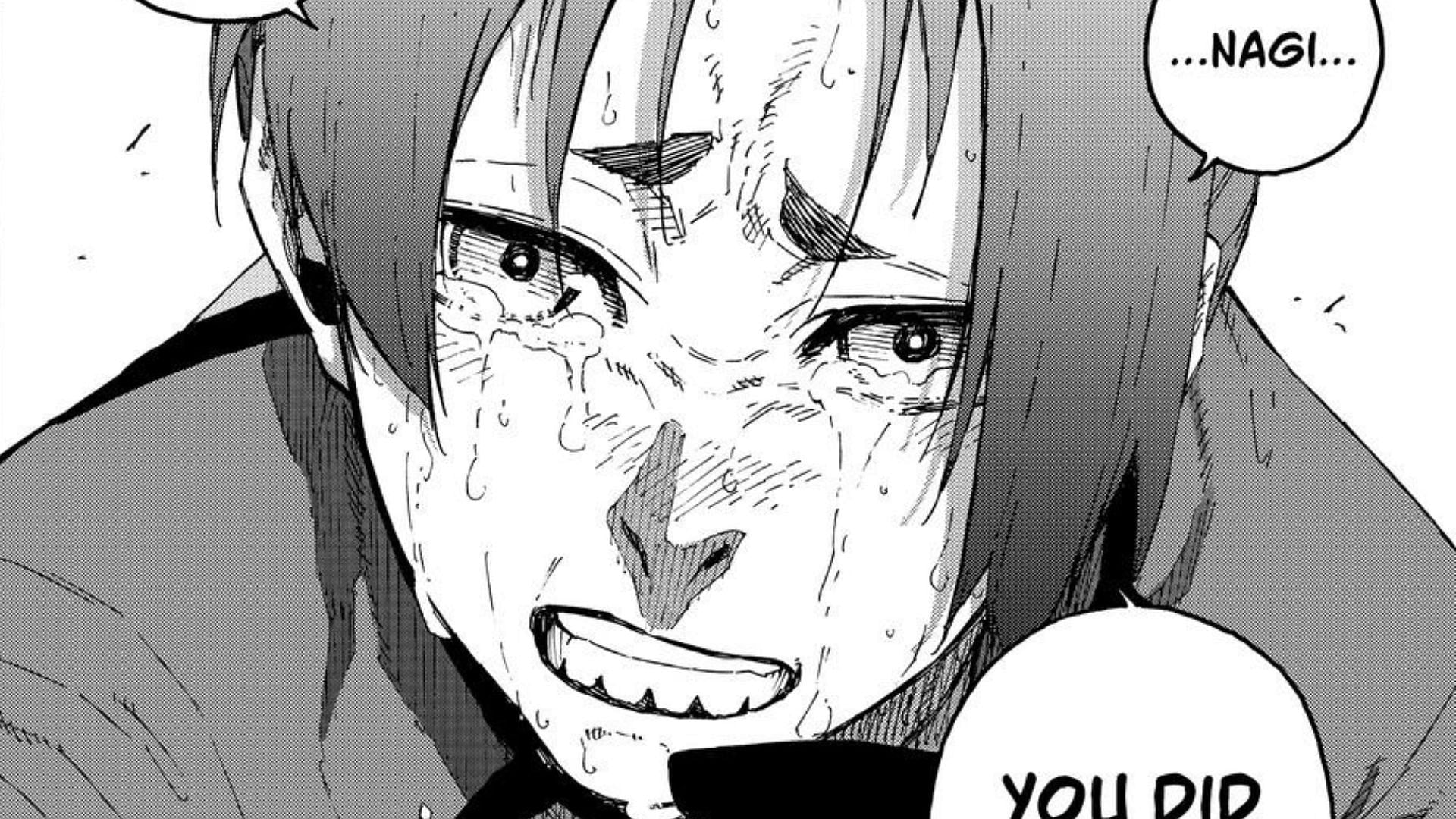 Reo Mikage as seen in Blue Lock chapter 300 (Image via Kodansha)