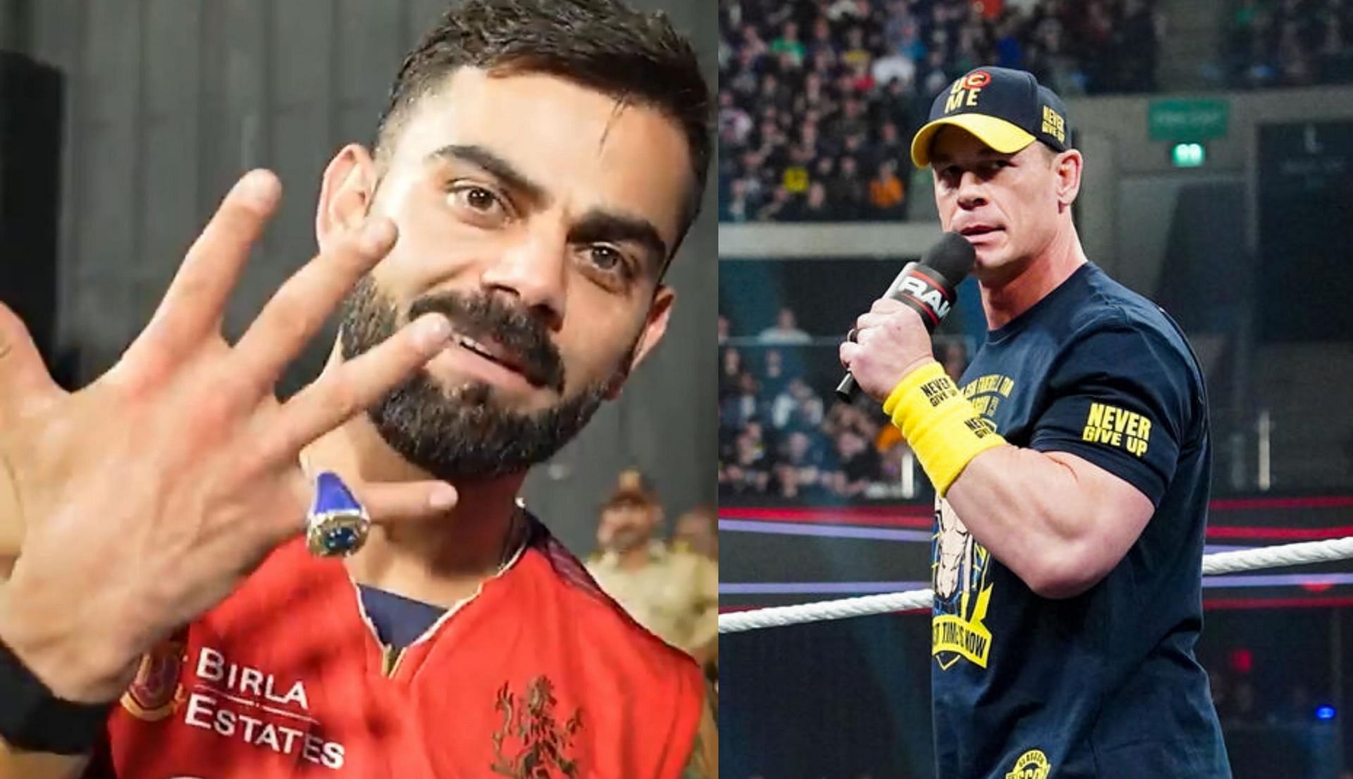 WWE, John Cena, Virat Kohli, IPL 2025, Royal Challenger Bengaluru, RCB