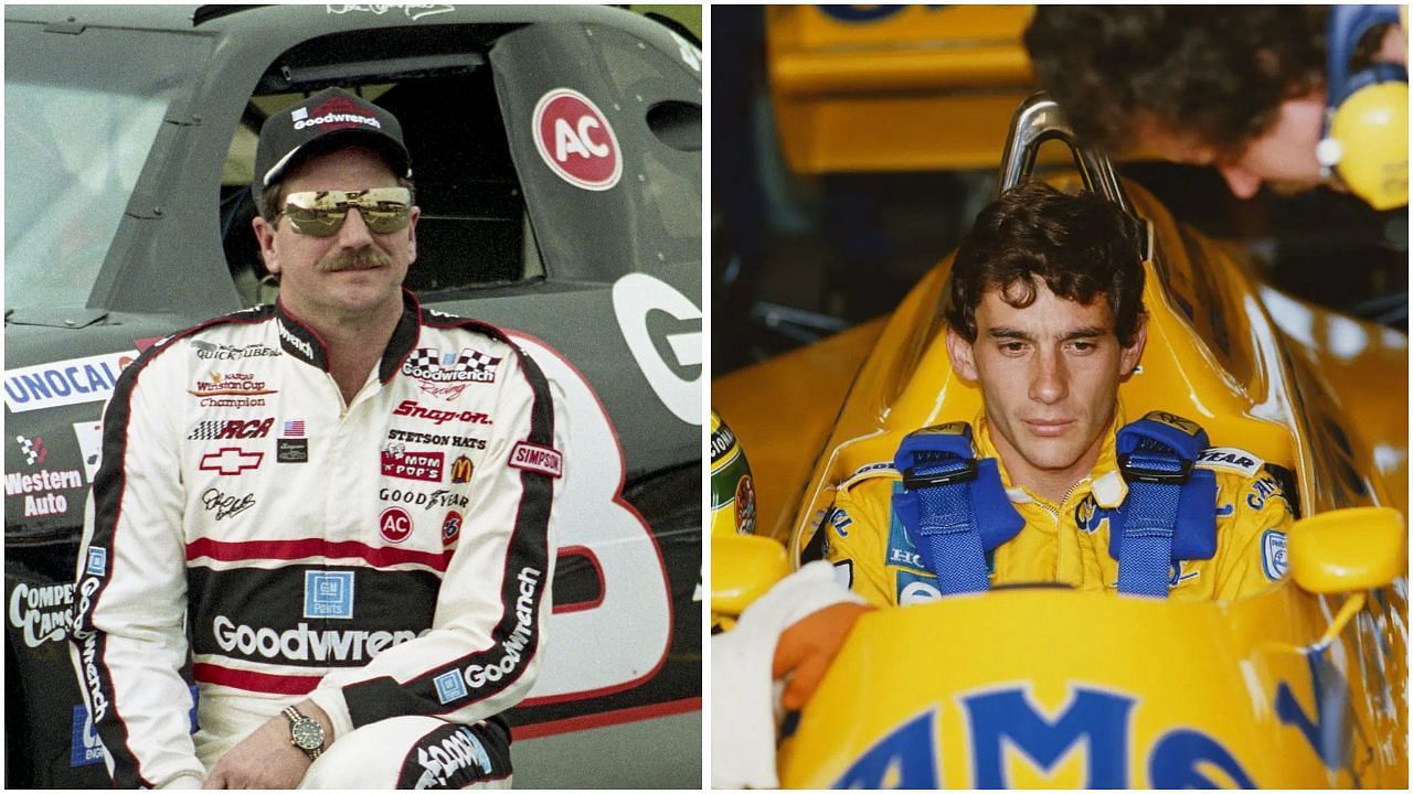 Dale Earnhardt Sr. and Ayrton Senna