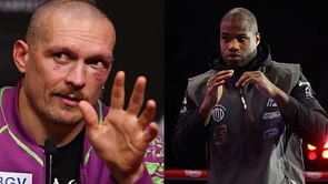 Oleksandr Usyk stuns by offering Daniel Dubois team a 4v4 scrap in Central London