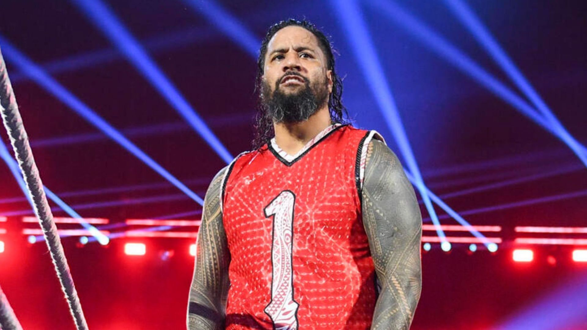 Jimmy Uso on RAW (Photo credit: WWE.com)