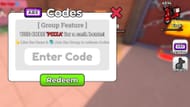Redeem codes in Make Pizza To Prove Chef Wrong (Image via Roblox)