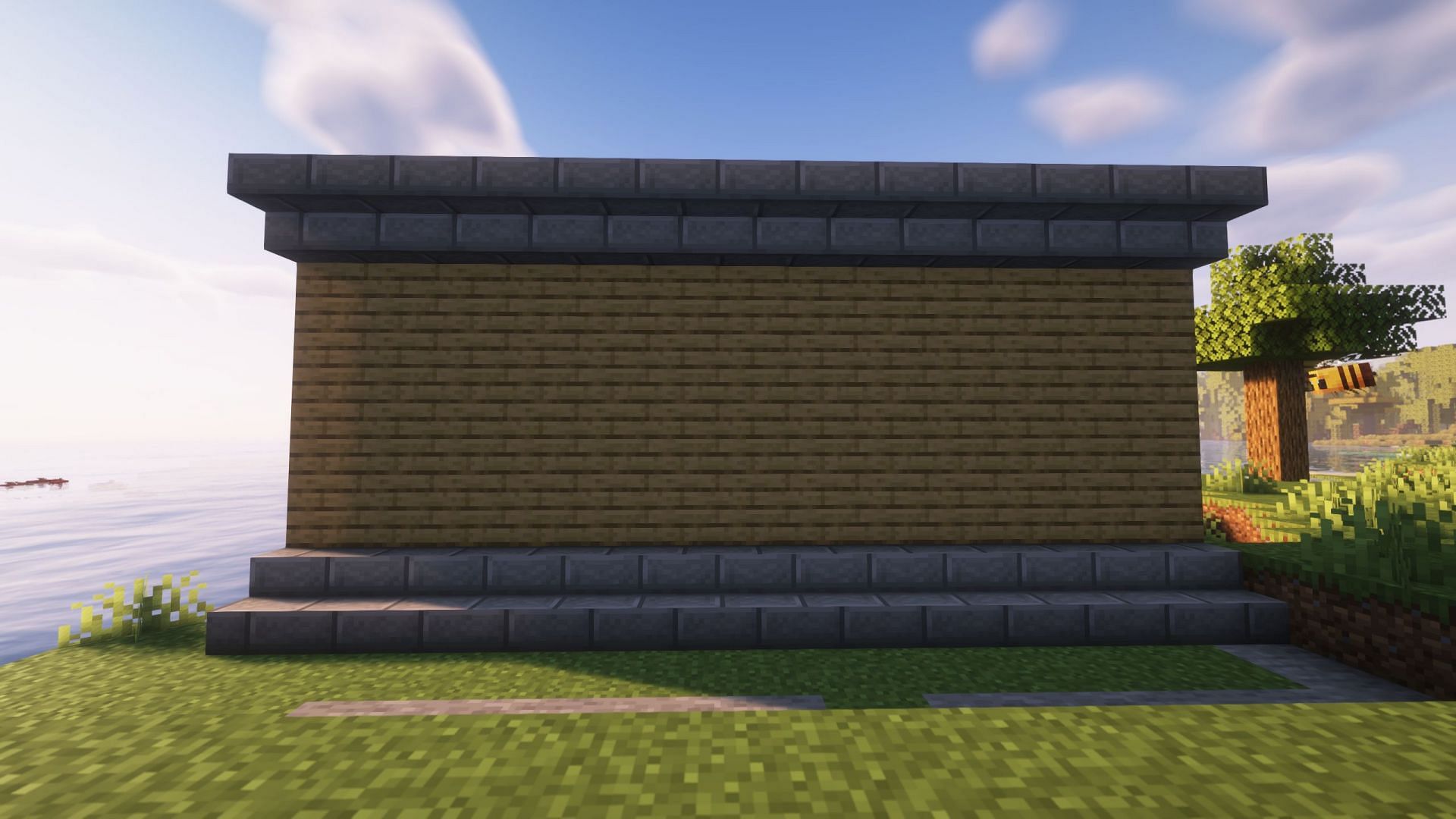 Empty walls can be filled with all kinds of decoration. (Image via Sportskeeda Gaming || Mojang Studios)