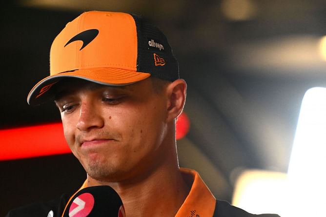 Lando Norris breaks silence after crashing out of the F1 Saudi Arabian GP qualifying