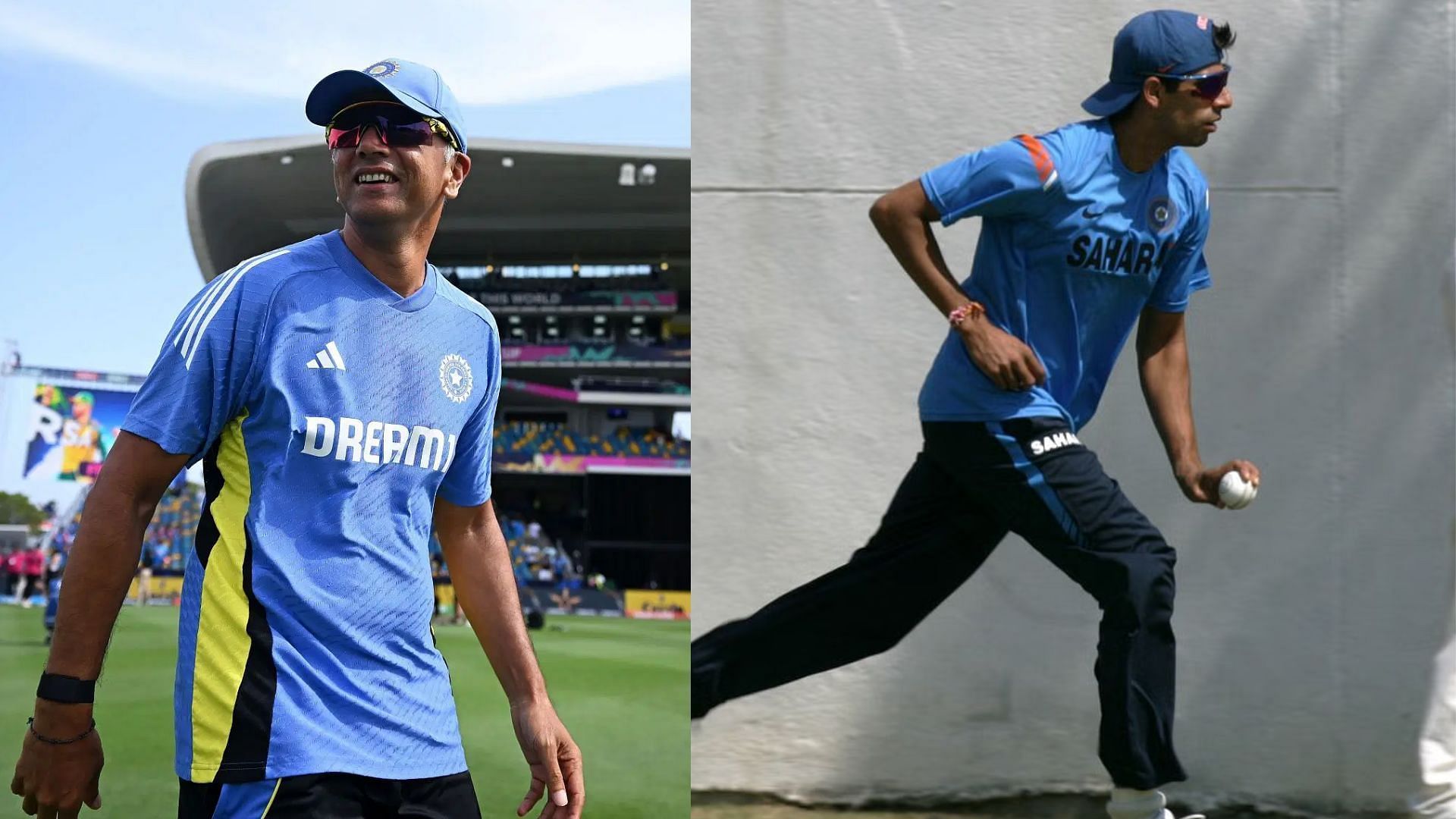 Rahul Dravid and Ashish Nehra played together for the Indian cricket team (Image Credits: Getty)
