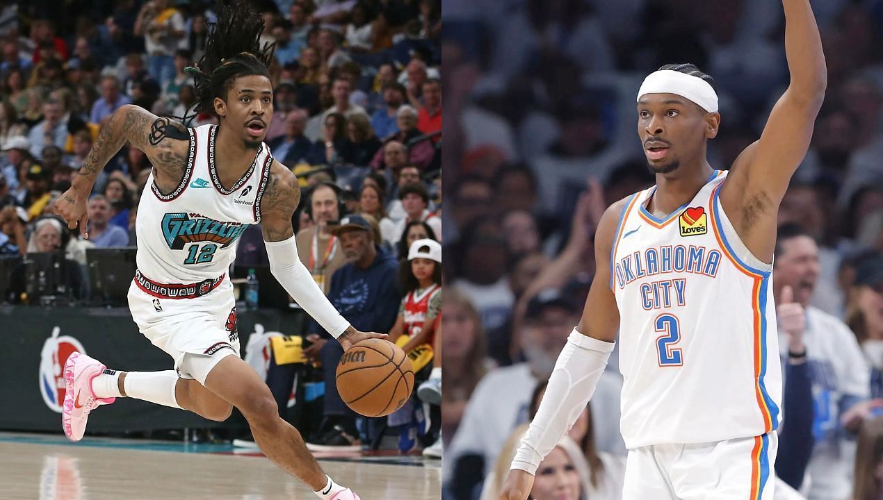 Memphis Grizzlies vs OKC Thunder predicted starting lineups and depth charts for Game 2 (April 22) | 2025 NBA Playoffs. (Image Credit: Imagn)