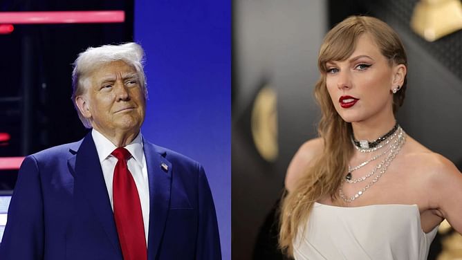 What did Donald Trump say about Taylor Swift during Eagles' White House visit? Perez Hilton slams POTUS' remark, calls him a "small, petty man"