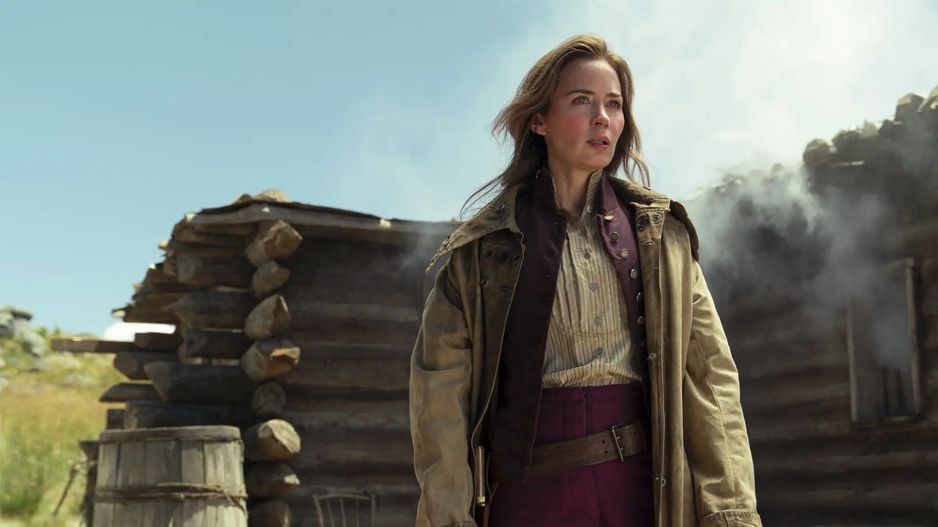 Emily Blunt as Lady Cornelia Locke in The English (Image via Amazon Prime Video)